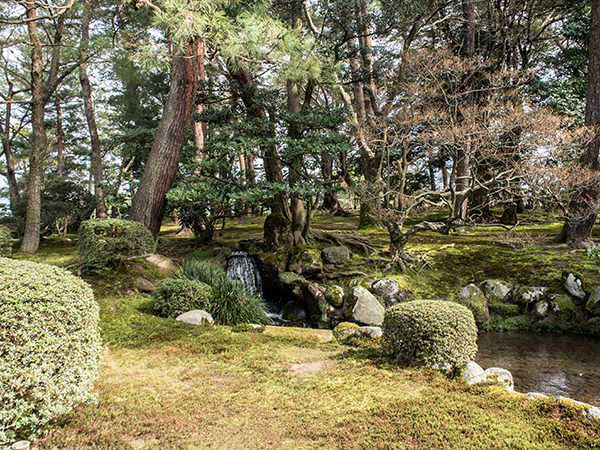 Kanazawa park during the day