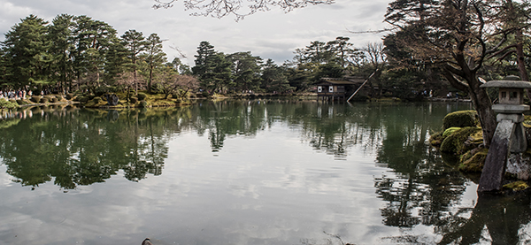 Kanazawa park during the day