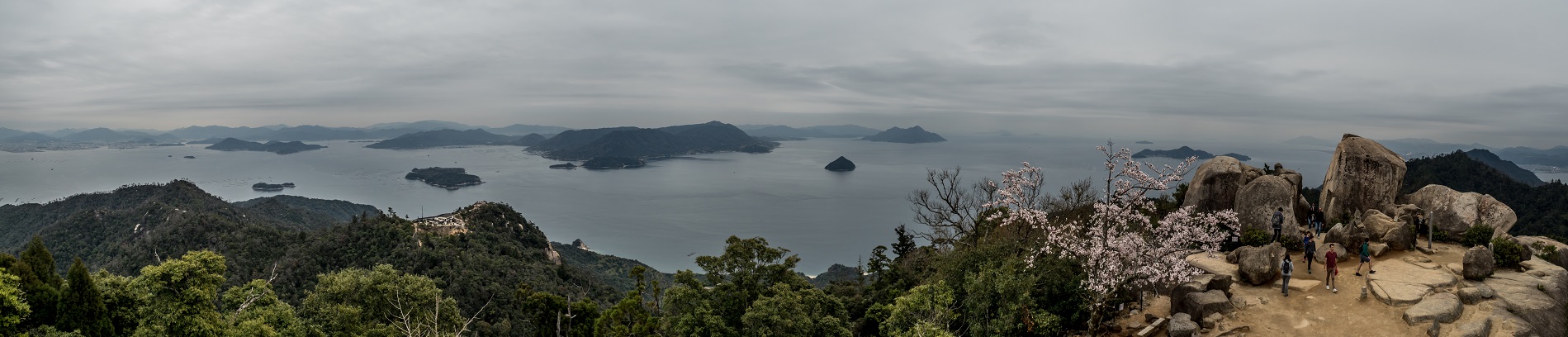 The view from the mountain