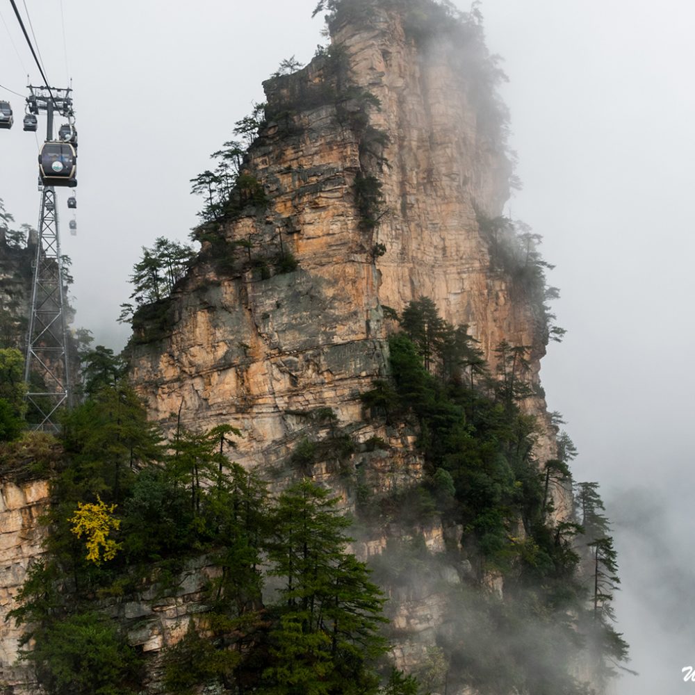 Tianzi Mountain Cable Car