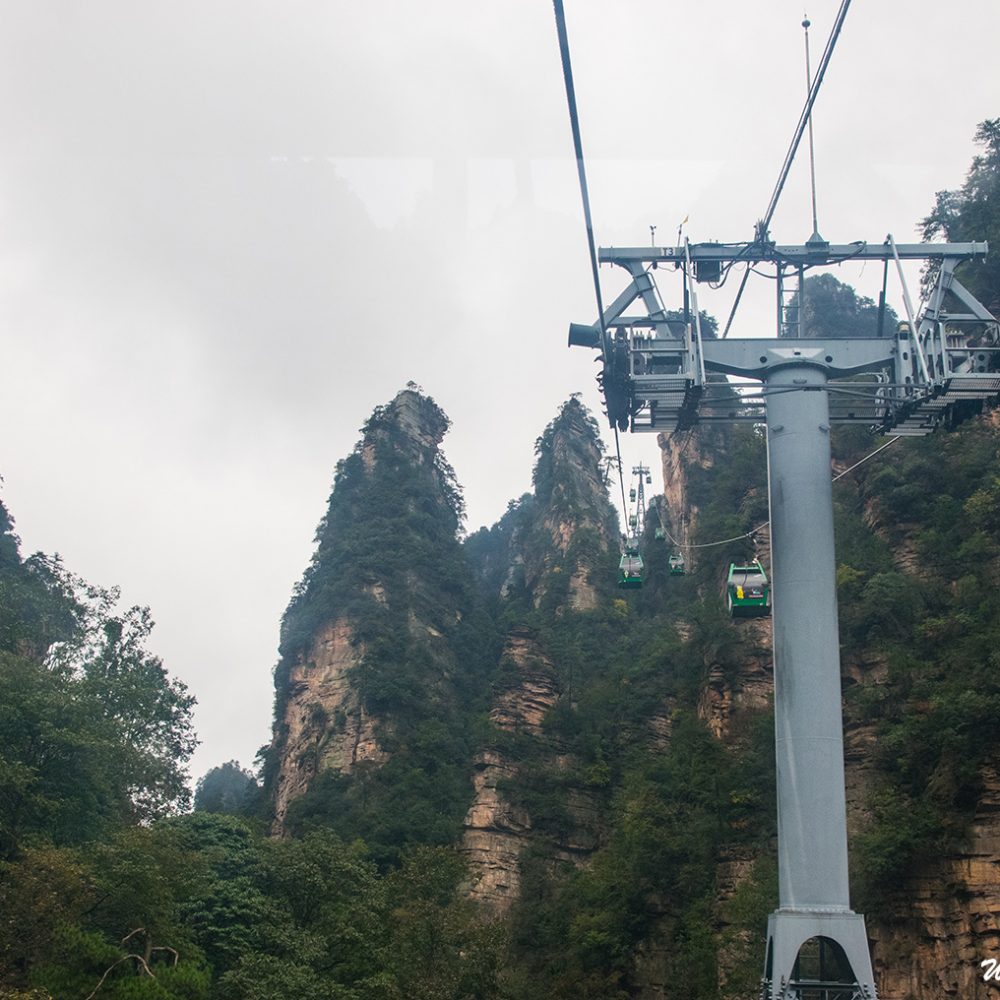 Huangshizhai Cable Car