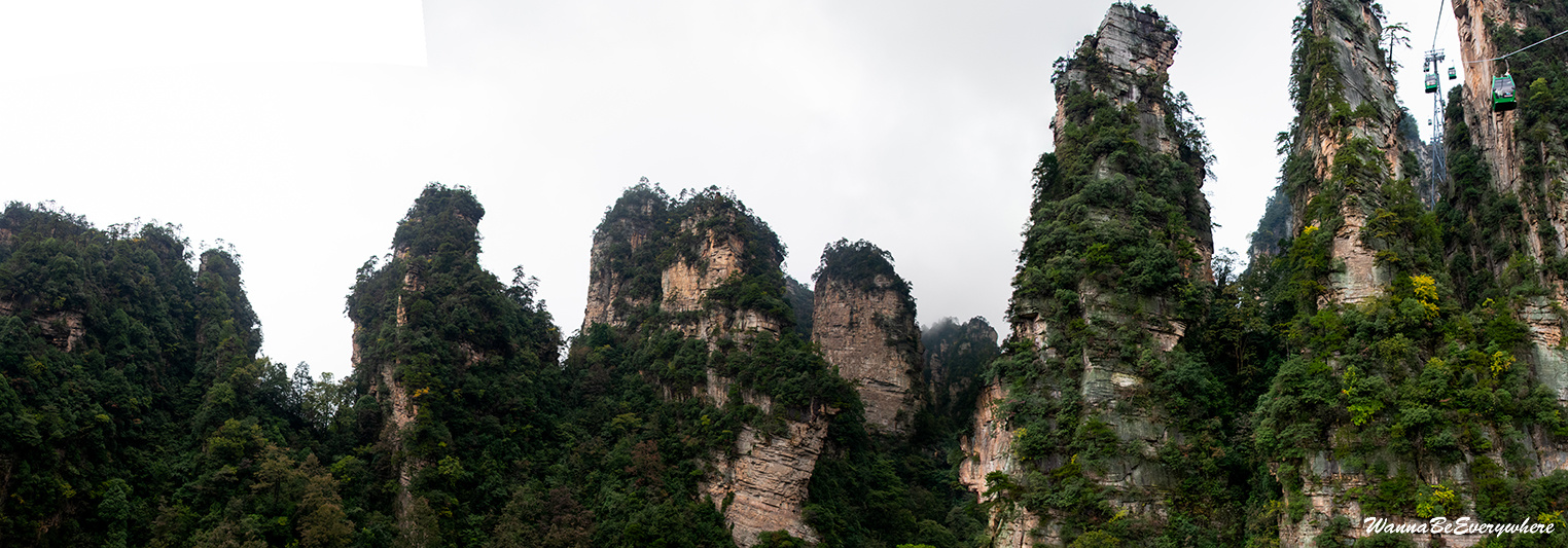 Huangshizhai Cable Car