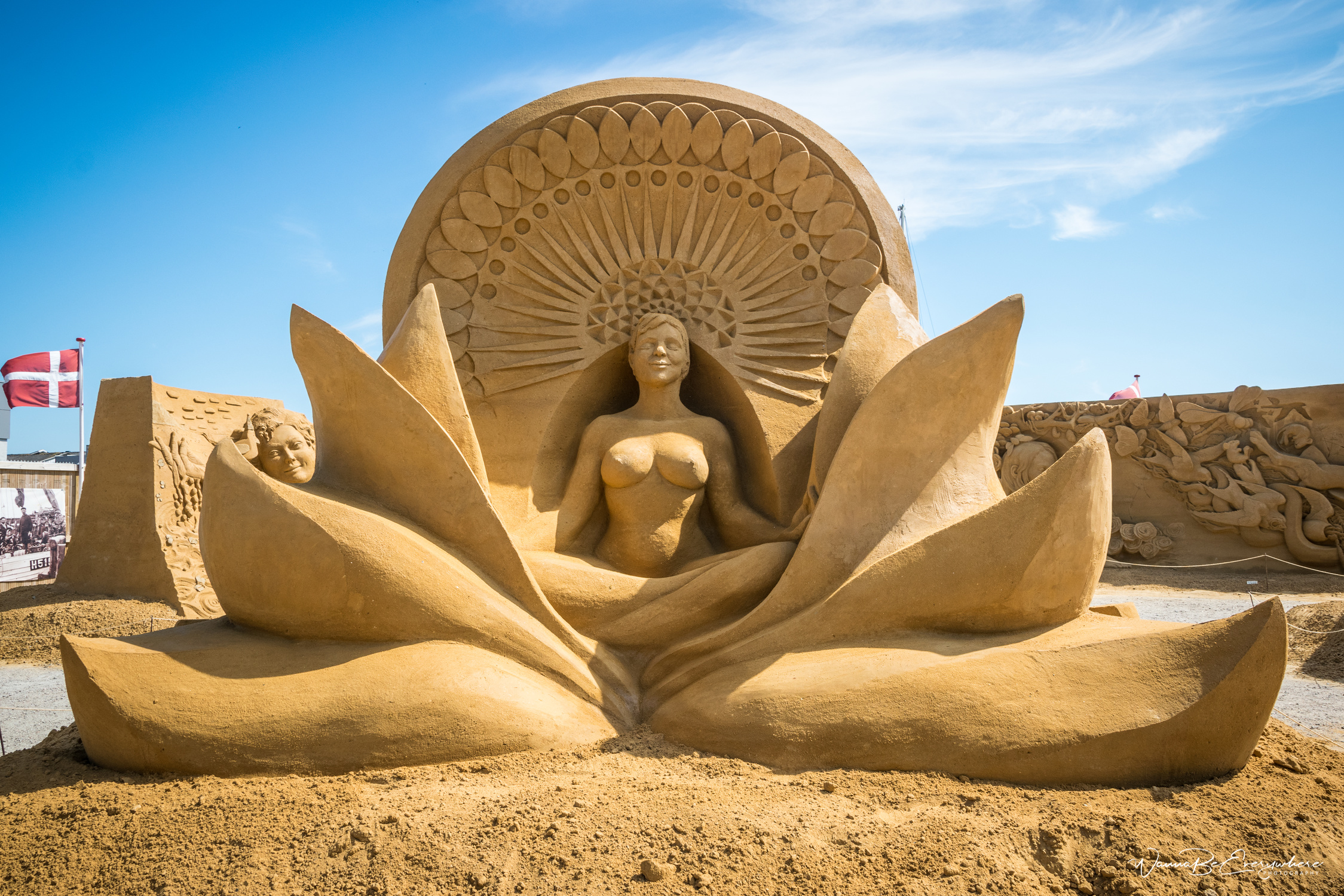 Hundested Sand Sculpture Festival in Denmark