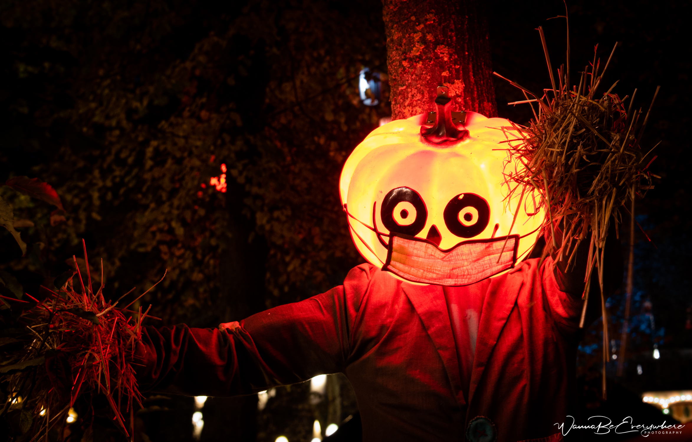 Halloween in Tivoli in Denmark